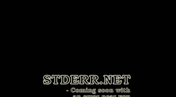 stderr.net