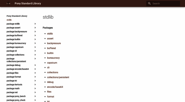 stdlib.ponylang.io