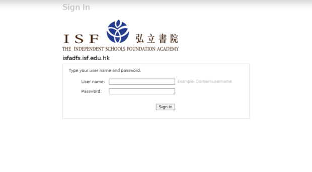 stdmail.isf.edu.hk