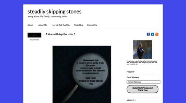 steadilyskippingstones.com