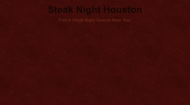 steaknighthouston.com