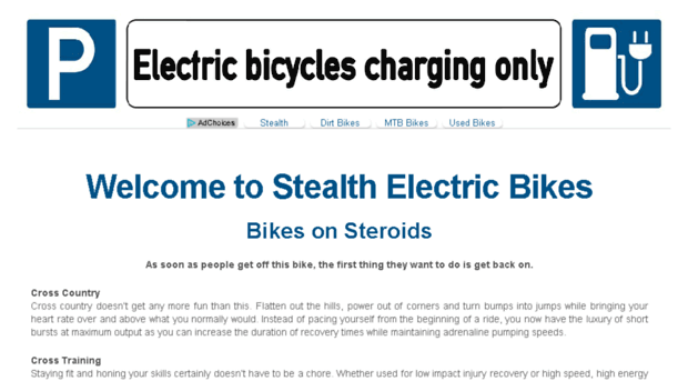 stealthelectricbikesusa.com