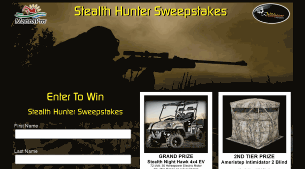 stealthhuntersweepstakes.com