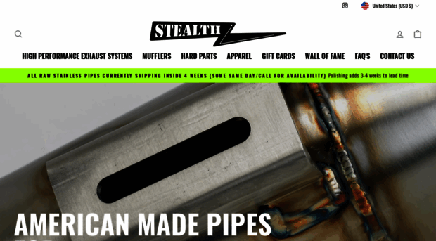 stealthpipesinc.com