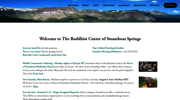 steamboatbuddhistcenter.org