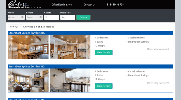 steamboatsprings.rentalz.com