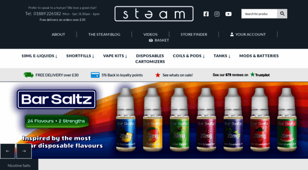 steameliquid.co.uk