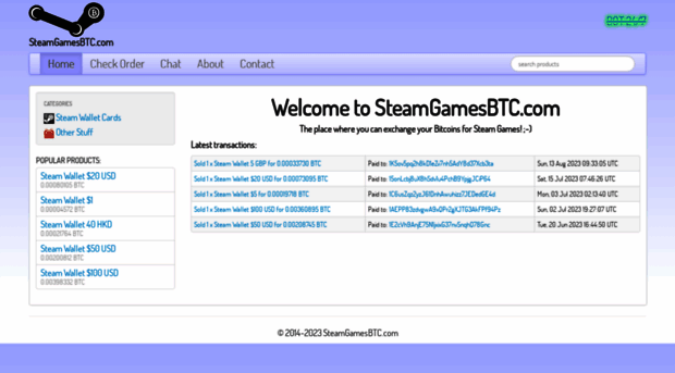 steamgamesbtc.com