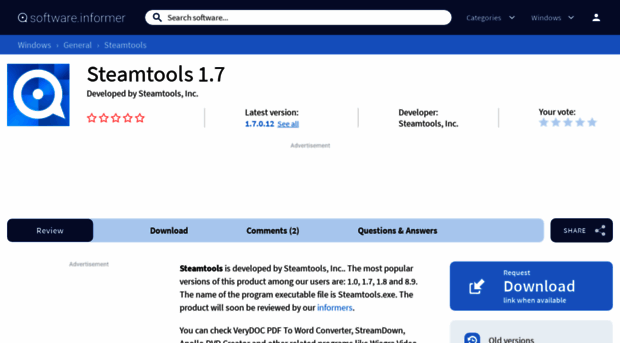 steamtools.software.informer.com