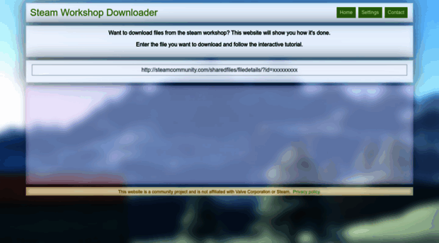 Steamworkshopdownloader Com Steam Workshop Downloader I
