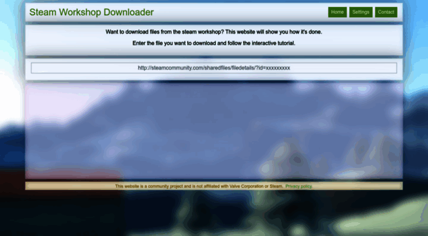 enhanced steam workshop downloader