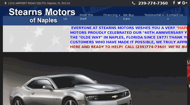 stearnsmotorsofnaples.com