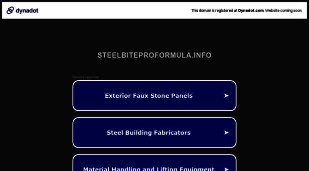 steelbiteproformula.info