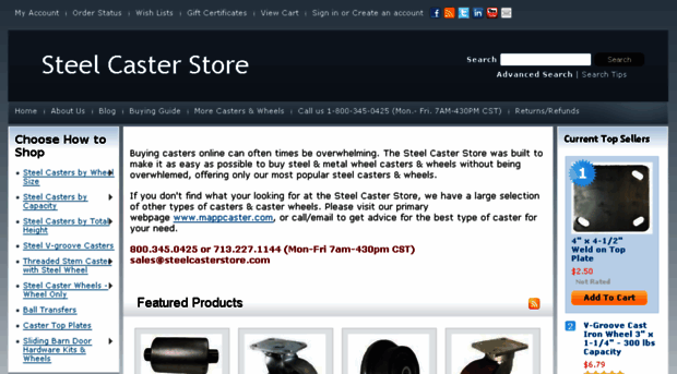 steelcasterstore.com