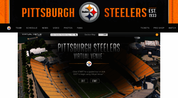 Pittsburgh Steelers Virtual Venue™ by IOMEDIA