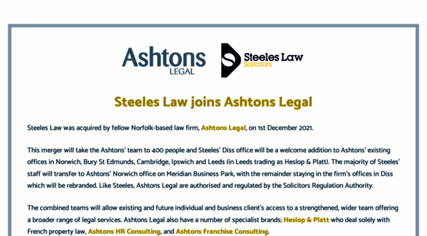 steeleslaw.co.uk