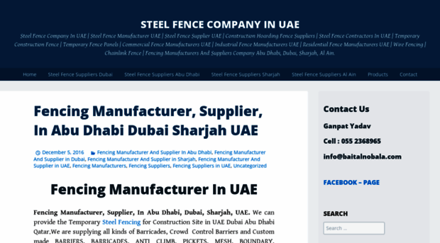 steelfencecompanyinuae.wordpress.com