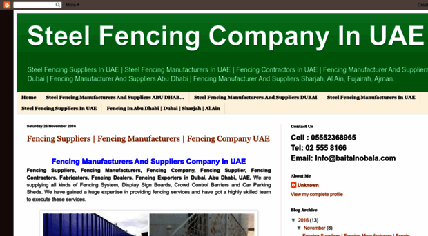 steelfencingcompanyinuae.blogspot.com