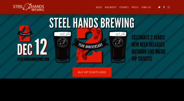 steelhandsbrewing.com