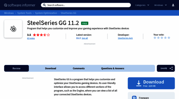 steelseries-gg.software.informer.com