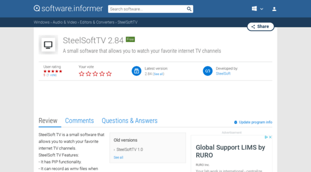 steelsofttv.software.informer.com