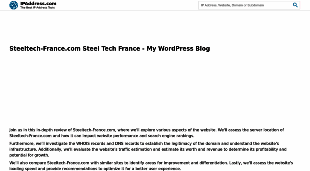 steeltech-france.com.ipaddress.com