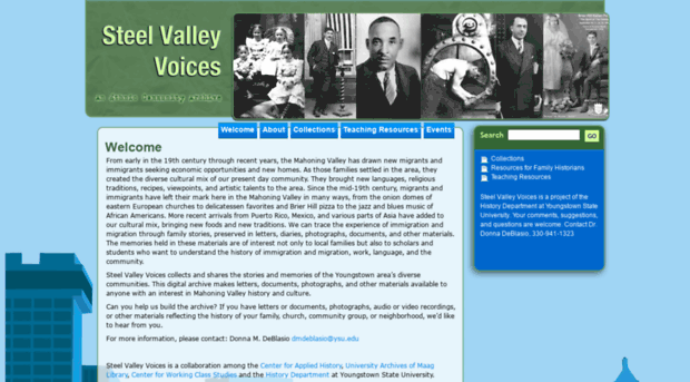 steelvalleyvoices.ysu.edu