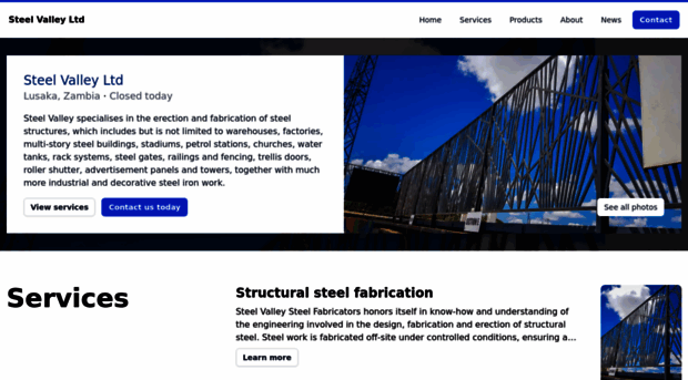 steelvalleyzambia.com