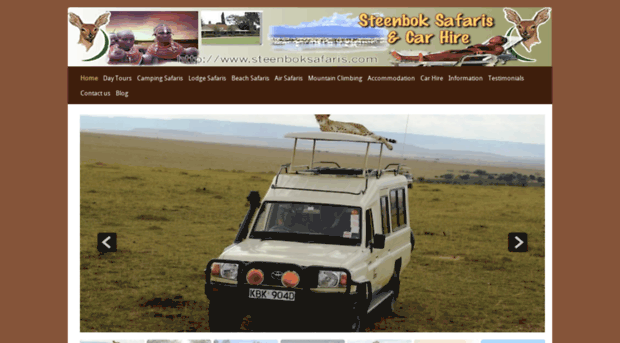 steenboksafaris.com