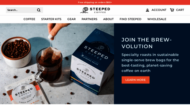 steepedcoffee.com