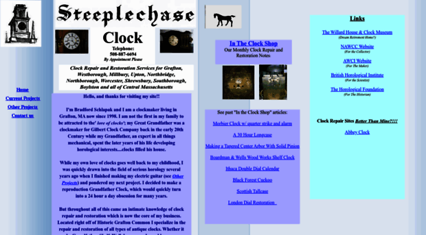 steeplechaseclock.com