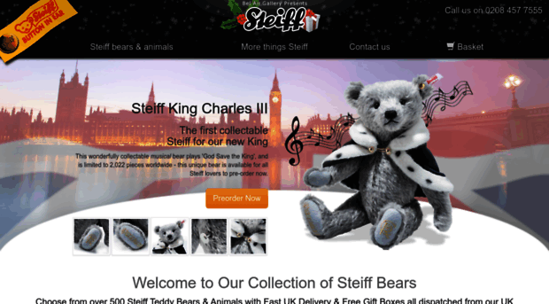 steiffteddybears.co.uk