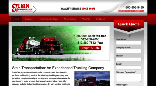 steintransportation.com