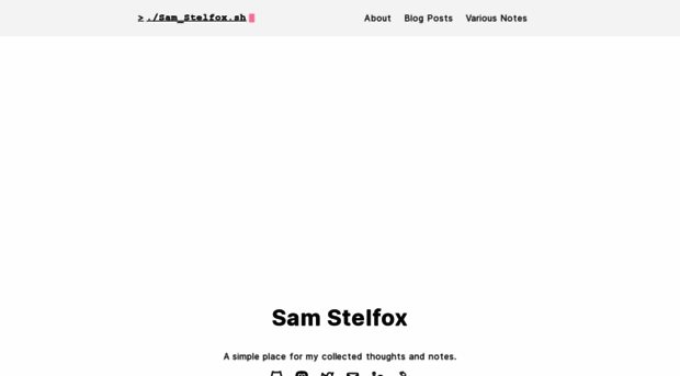 stelfox.net