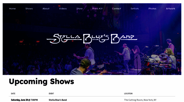 stellabluesband.net