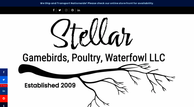 stellargamebirds.net