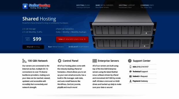 stellarhosting.com