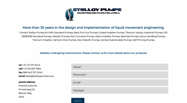 stelloypumps.co.za