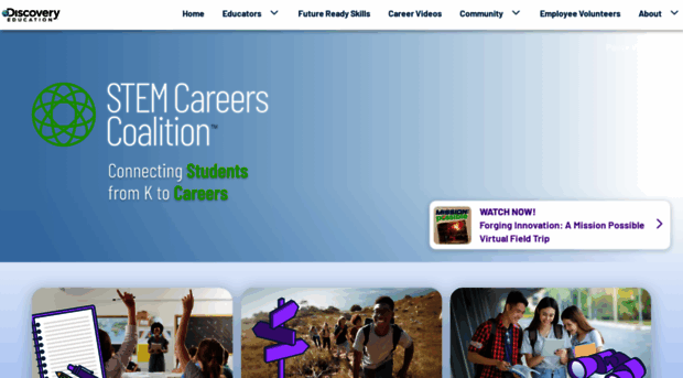 stemcareerscoalition.discoveryeducation.com