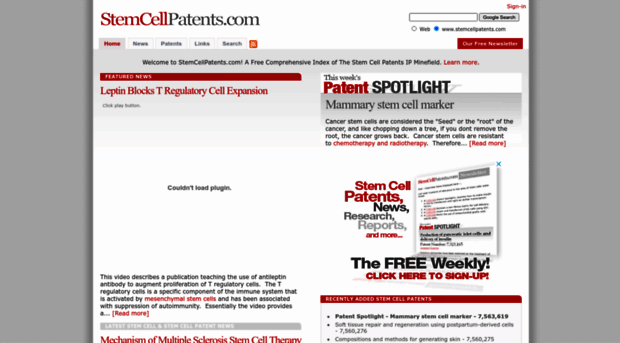 stemcellpatents.com