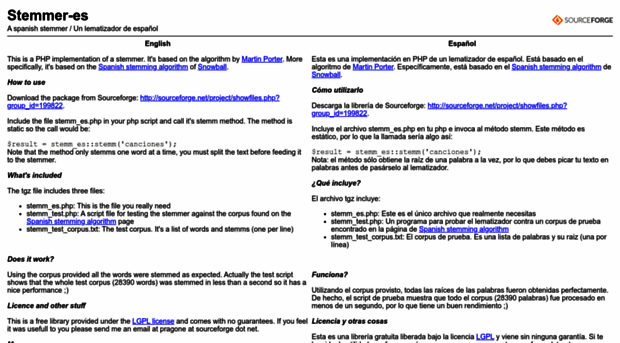 stemmer-es.sourceforge.net