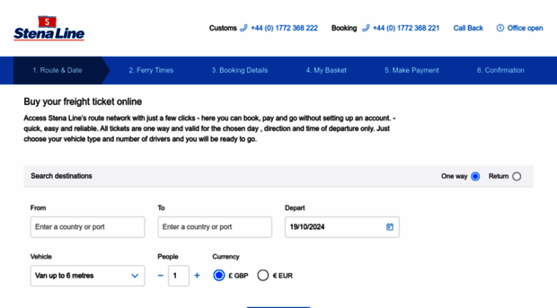 stenaline.freight2ferry.com