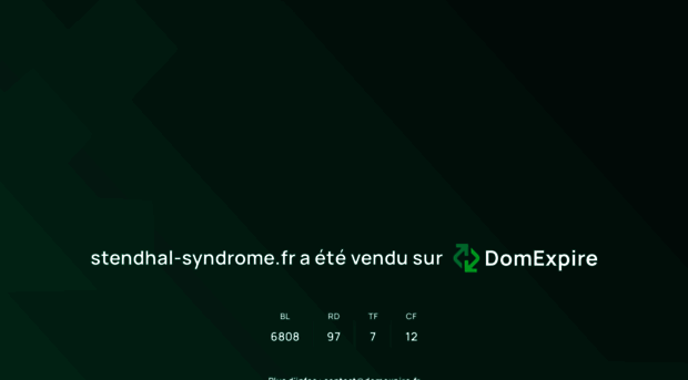 stendhal-syndrome.fr