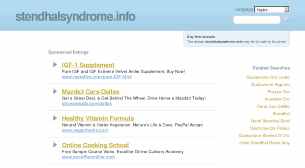 stendhalsyndrome.info