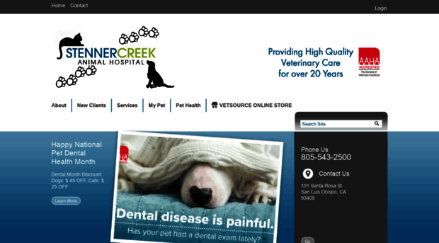 stennercreekanimalhospital.com