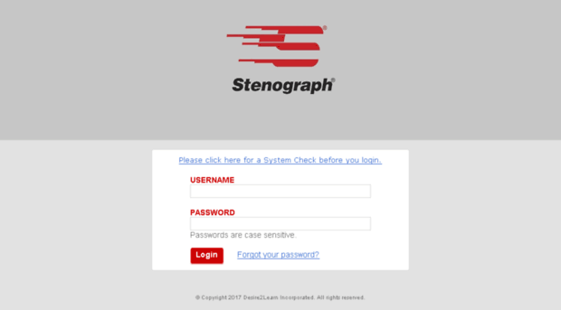 stenograph.desire2learn.com