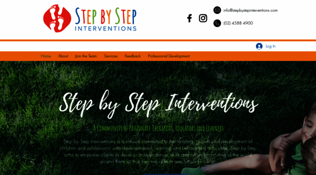 stepbystepinterventions.com