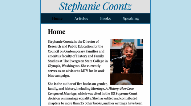 stephaniecoontz.com