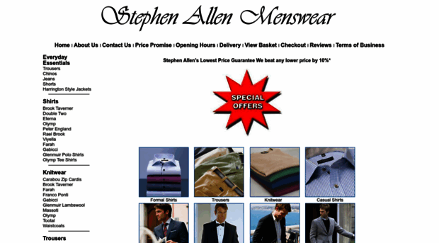 stephenallenmenswear.co.uk