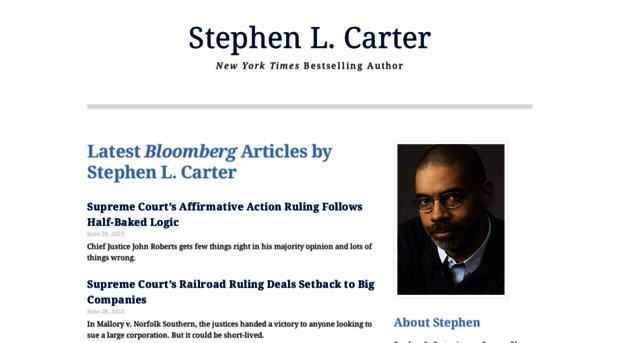 stephencarterbooks.com